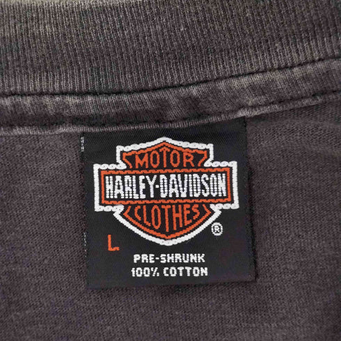 ハーレーダビッドソン HARLEY-DAVIDSON パンサープリントTシャツ ©1992 メンズ JPN:L