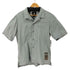 ジースターロー G-STAR RAW S/S フロントロゴ オープンカラーシャツ メンズ import:L