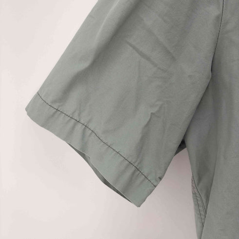 ジースターロー G-STAR RAW S/S フロントロゴ オープンカラーシャツ メンズ import:L