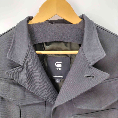 ジースターロー G-STAR RAW フロント刺繍 ミリタリージャケット メンズ import:S