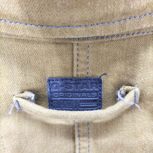 ジースターロー G-STAR RAW フロントポケットデザインジャケット メンズ import:L