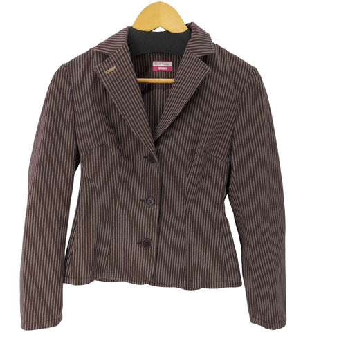 ポールスミスジーンズ Paul Smith JEANS ストライプ柄テーラードジャケット レディース EUR:40