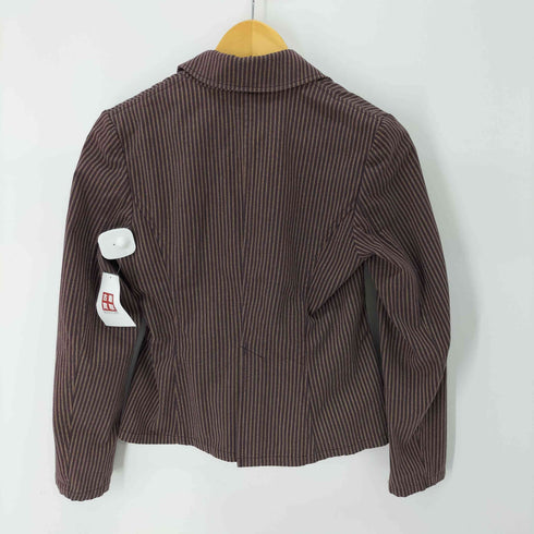 ポールスミスジーンズ Paul Smith JEANS ストライプ柄テーラードジャケット レディース EUR:40