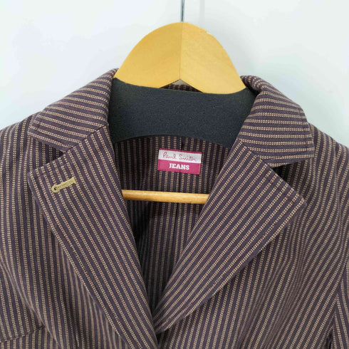 ポールスミスジーンズ Paul Smith JEANS ストライプ柄テーラードジャケット レディース EUR:40