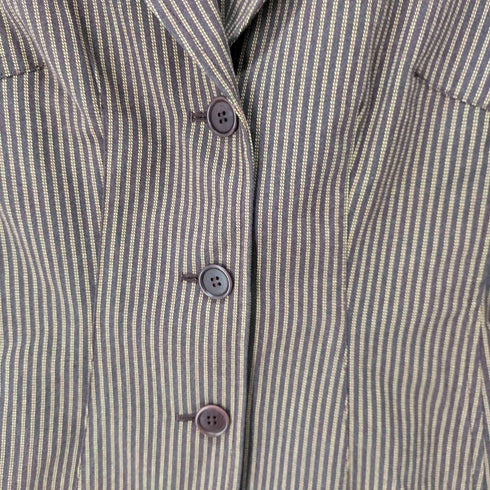 ポールスミスジーンズ Paul Smith JEANS ストライプ柄テーラードジャケット レディース EUR:40