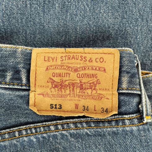 リーバイス Levis 513 ボタンフライデニムパンツ メンズ 34 34