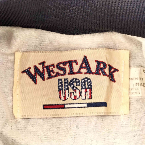 ウエストアーク WESTARK 80s USA製 刺繍スタジャン メンズ JPN:S