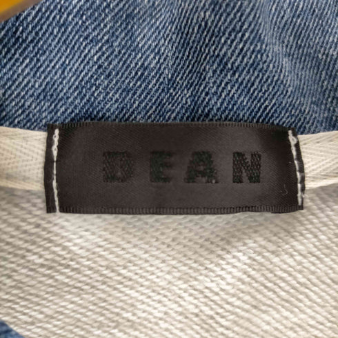 dean 襟デニム スウェット メンズ FREE