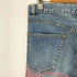 マスターマインド mastermind JAPAN 18SS 11ozボーダーデニム スキニー プリントダメージ メンズ US:30-31