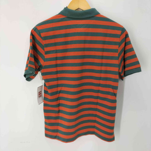 エルエルビーン L.L.Bean 鹿の子 S/Sボーダーポロシャツ レディース JPN:M