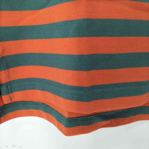 エルエルビーン L.L.Bean 鹿の子 S/Sボーダーポロシャツ レディース JPN:M