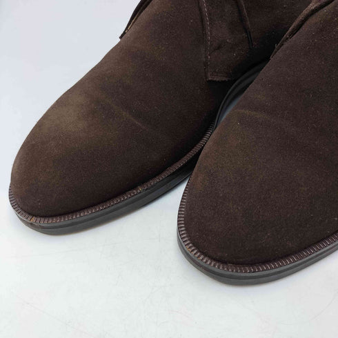 ジョルジオアルマーニ Giorgio Armani イタリア製 スウェード チャッカブーツ vibram ソール メンズ 8