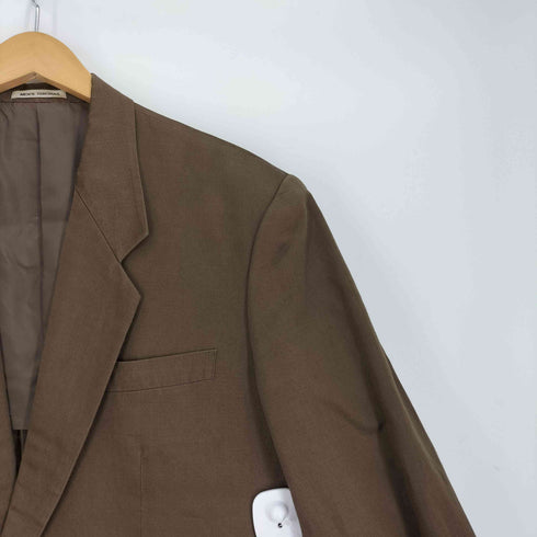 メンズティノラス MENS TENORAS CALZTURE UOMO 裏地 背抜き リネン コットン 2B テーラード ジャケット メンズ JPN:S