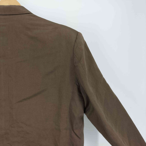 メンズティノラス MENS TENORAS CALZTURE UOMO 裏地 背抜き リネン コットン 2B テーラード ジャケット メンズ JPN:S