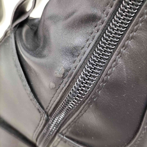 ザラ ZARA 厚底フェイクレザーロングブーツ レディース JPN:37