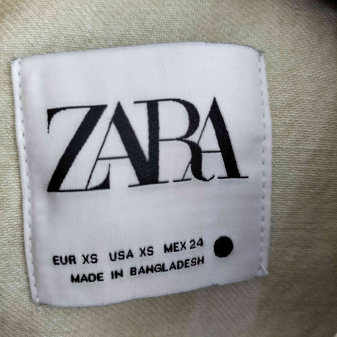 ザラ ZARA コットンデニムシャツ レディース import:XS