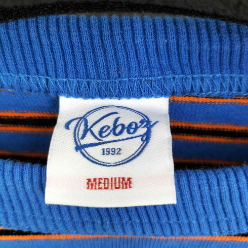 ケボズ KEboz MULTI BORDER S/S TEE メンズ JPN:M