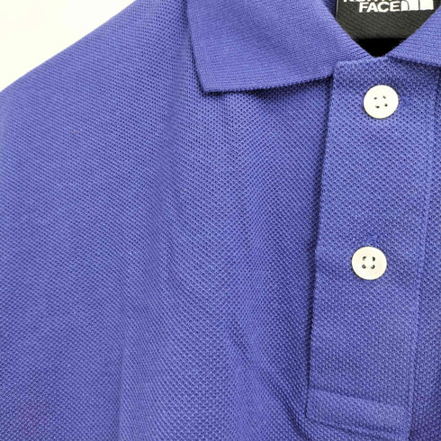 ザノースフェイス THE NORTH FACE ロゴ刺繍 半袖ポロシャツ メンズ M