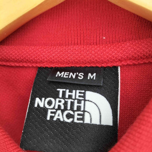 ザノースフェイス THE NORTH FACE ロゴ刺繍 半袖ポロシャツ メンズ M