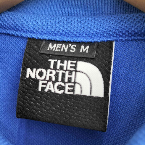 ザノースフェイス THE NORTH FACE ロゴ刺繍 半袖ポロシャツ メンズ M
