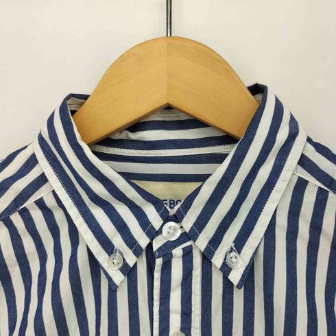 ビームスボーイ BEAMS BOY ストライプ ボタンダウン ワンピース ロングスリーブ レディース