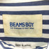 ビームスボーイ BEAMS BOY ストライプ ボタンダウン ワンピース ロングスリーブ レディース