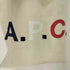 アーペーセー A.P.C. ロゴプリント トートバッグ メンズ