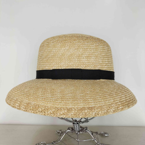田中帽子店 Casablanca カサブランカ 麦わら帽子 ストローハット レディース 58cm