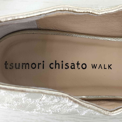ツモリチサトウォーク tsumori chisato walk 刺繍パンプス レディース JPN:23.5