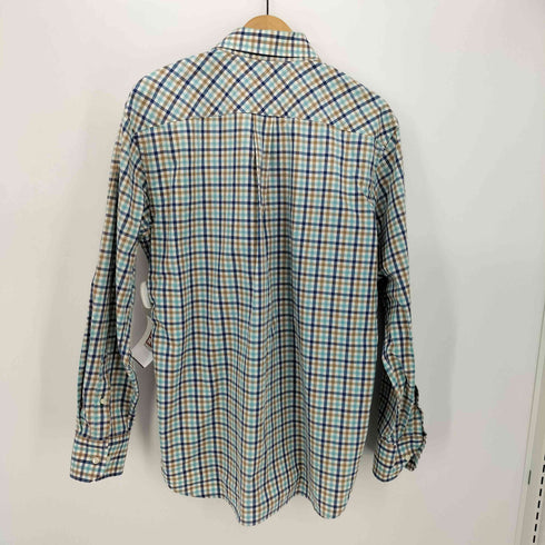 トミーヒルフィガー TOMMY HILFIGER チェック柄 ポケット L/S ボタンダウン シャツ 長袖 メンズ import:L