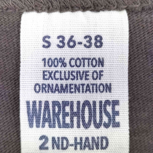 ウエアハウス WAREHOUSE フロントプリント S/S Tシャツ メンズ JPN:S