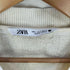 ザラ ZARA Vネック ツイード ニットベスト レディース import:S
