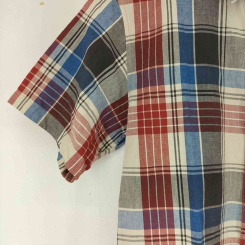 バーガスプラス BURGUS PLUS チェック S/S シャツ メンズ JPN:S