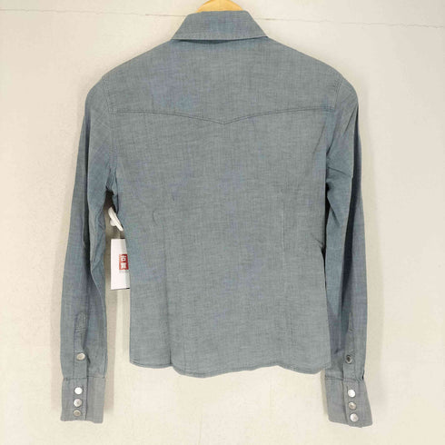 ドルチェアンドガッバーナ DOLCE&GABBANA シャンブレーウエスタンシャツ レディース XS