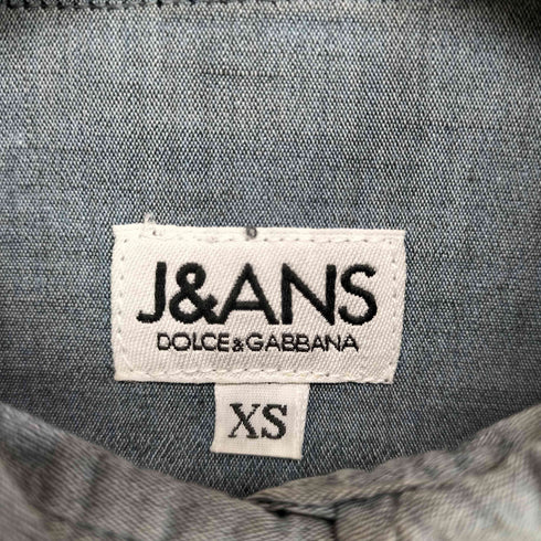 ドルチェアンドガッバーナ DOLCE&GABBANA シャンブレーウエスタンシャツ レディース XS