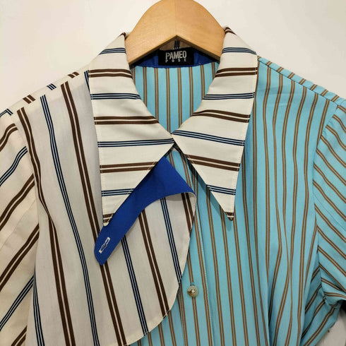 パメオポーズ Pameo Pose 23SS Chimera Shirts Dress レディース F