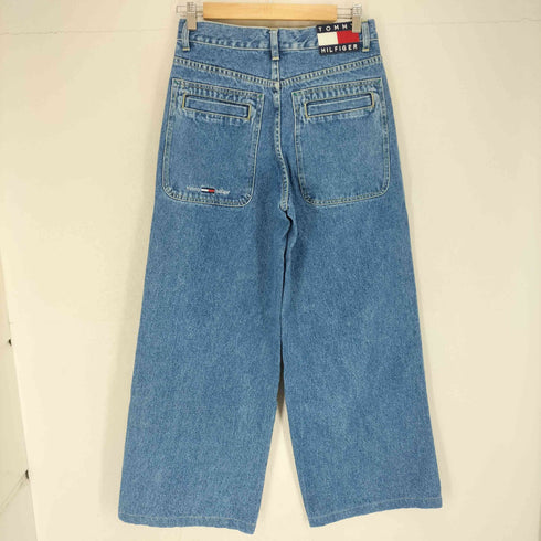 トミーヒルフィガー TOMMY HILFIGER ポケット刺繍バギーデニムパンツ レディース 5
