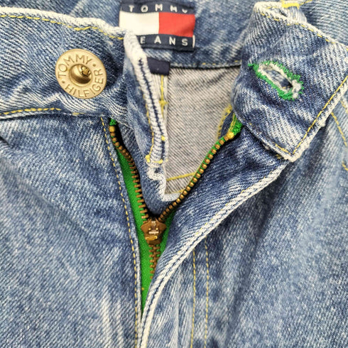 トミーヒルフィガー TOMMY HILFIGER ポケット刺繍バギーデニムパンツ レディース 5