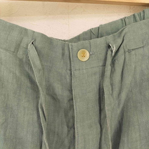 マカフィー MACPHEE リネンワッシャー イージーストレートパンツ レディース JPN:34