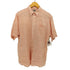 エルエルビーン L.L.Bean 00S チェック柄 リネン S/S ボタンダウン シャツ メンズ import:S