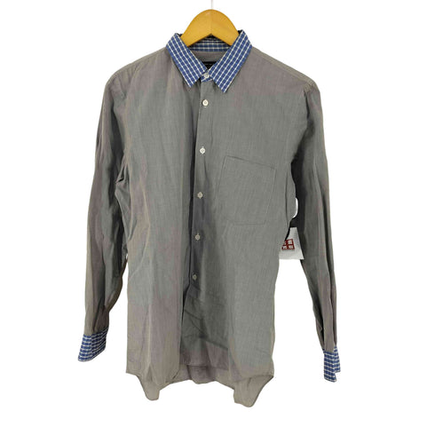 コムデギャルソンオムプリュス COMME des GARCONS HOMME PLUS 08SS スーパーインポジション期 チェック切替シャツ メンズ JPN:S
