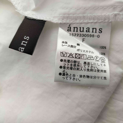 アニュアンス anuans ボリュームスリーブオープンワンピース レディース FREE
