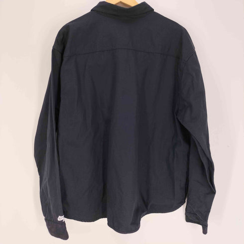 ナイキスケートボーディング NIKE SB 25SS Button-Up Shirt ロングスリーブ ウーブン スケートボードトップ シャツ ジャケット メンズ import:XXL