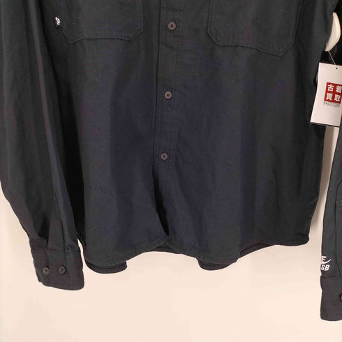 ナイキスケートボーディング NIKE SB 25SS Button-Up Shirt ロングスリーブ ウーブン スケートボードトップ シャツ ジャケット メンズ import:XXL