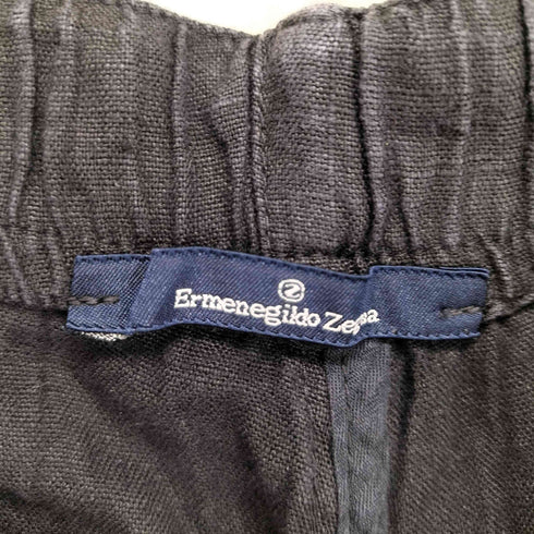 エルメネジルドゼニア Ermenegildo Zegna リネンイージーベイカーパンツ メンズ L