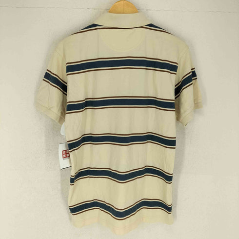 フレッドペリー FRED PERRY カットソー生地 ボーダーポロシャツ メンズ M