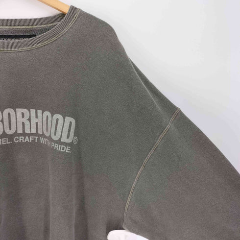ネイバーフッド NEIGHBORHOOD 23AW PIGMENT DYED SWEATSHIRT LS ピグメント ダイ スウェット メンズ JPN:XL