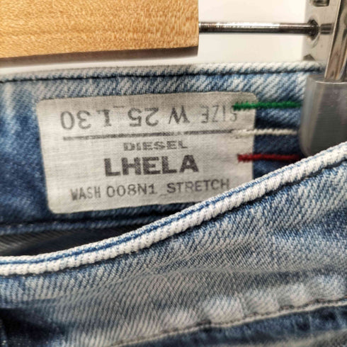 ディーゼル DIESEL イタリア製 ダメージ加工デニムパンツ レディース 25/30
