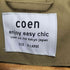 コーエン coen ナイロンステンカラーコート メンズ XL