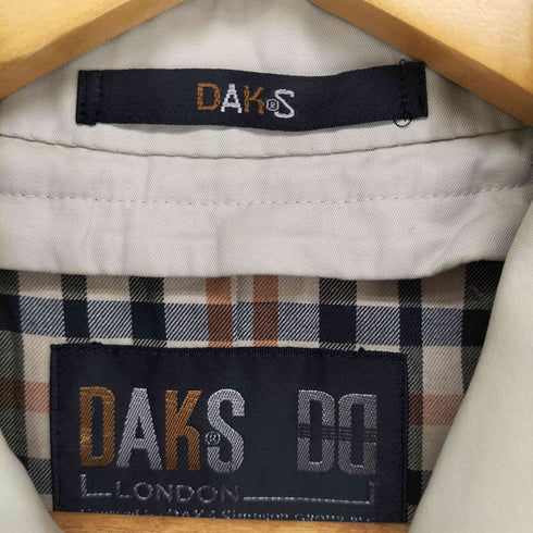 ダックス DAKS 裏地チェックステンカラーコート レディース 9AR